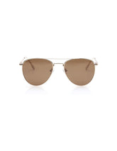 Fastrack Unisex Aviator Sunglasses with Polarised and UV Protected Lens, M277BR6PV
